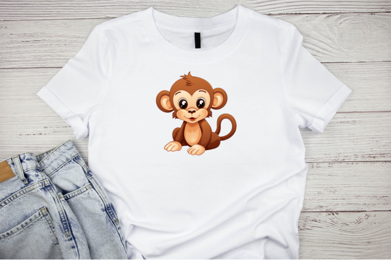 baby-monkey-watercolor-clipart