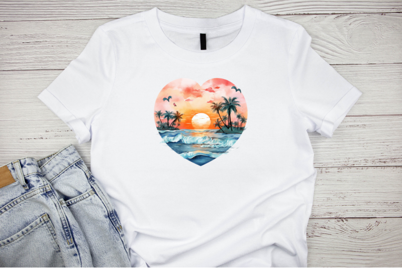 heart-beach-watercolor-sublimation