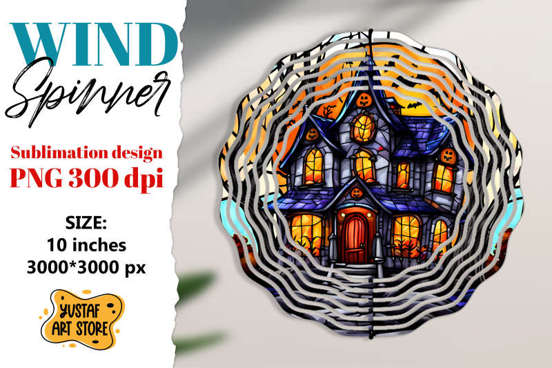 halloween-stained-glass-wind-spinner-sublimation-design