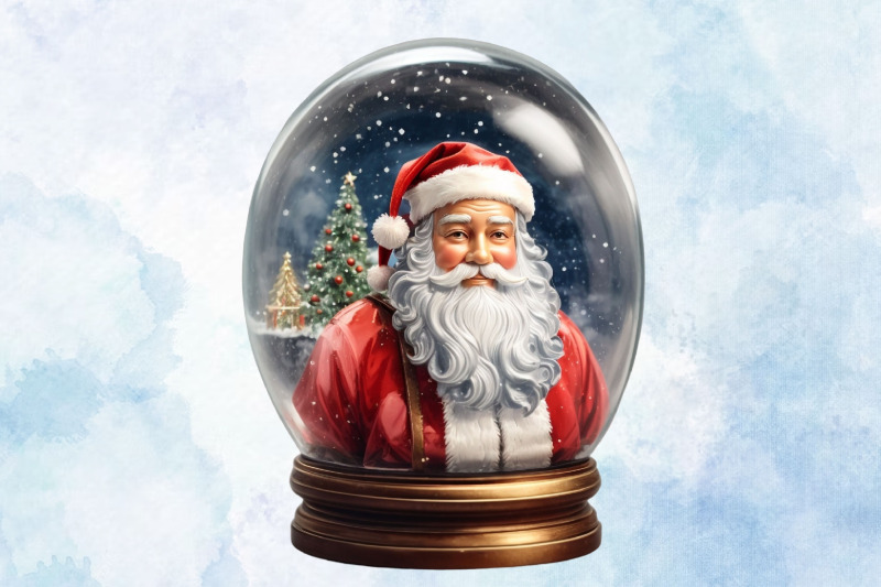 png-christmas-snow-globe-clipart-set