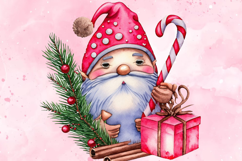 watercolor-christmas-gnome-clipart