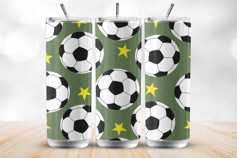 football-pattern-20-oz-tumbler-wrap-sublimation-design