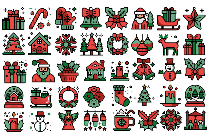 40-christmas-cheer-vector-icons-bundle
