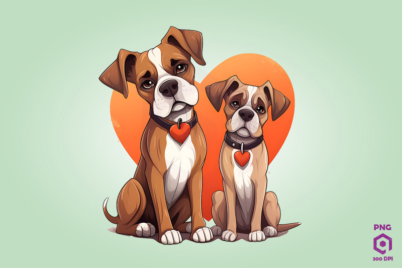 valentine-couple-of-boxer-dog