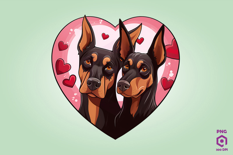 valentine-couple-of-doberman-pinscher