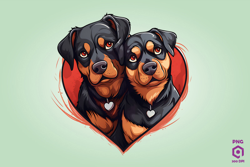 valentine-couple-of-rottweiler-dog-1
