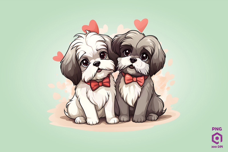 valentine-couple-of-shih-tzu-dog