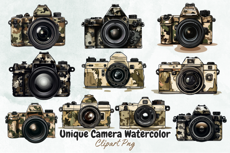 unique-camera-watercolor-clipart