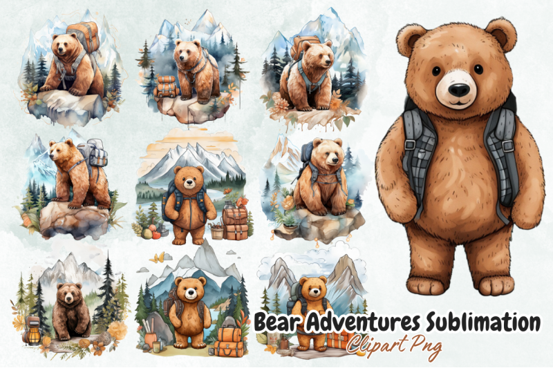 bear-adventures-sublimation-clipart