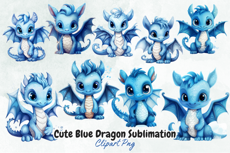 cute-blue-dragon-sublimation-clipart