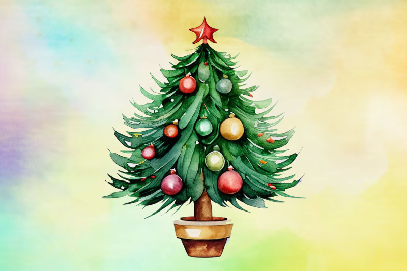 clipart-watercolor-christmas