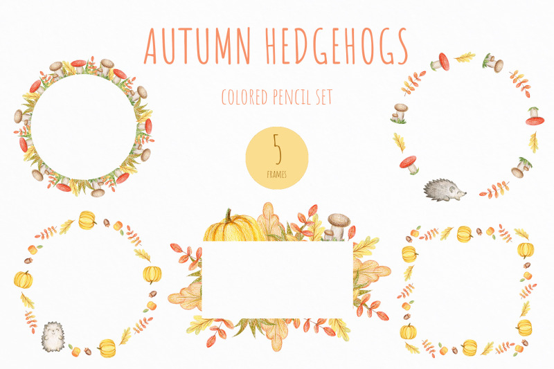 autumn-hedgehogs-cute-autumn-set