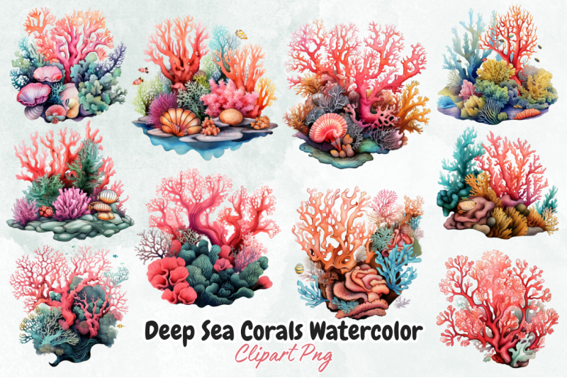 deep-sea-corals-watercolor-sublimation