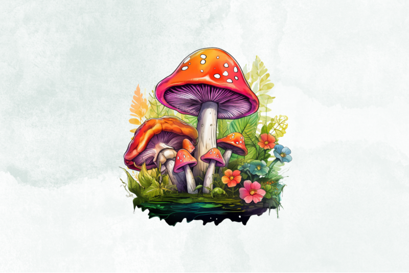 magical-mushroom-watercolor