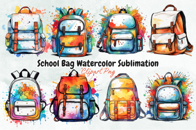 school-bag-watercolor-sublimation