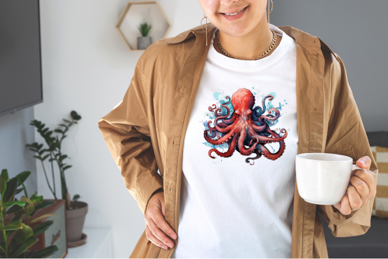 hand-drawn-octopus-watercolor-clipart