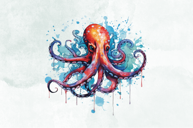 hand-drawn-octopus-watercolor-clipart