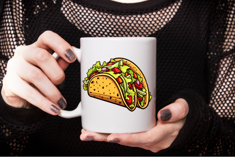 taco-sublimation-clipart-bundle