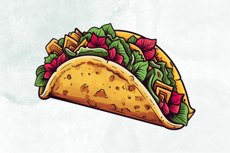 taco-sublimation-clipart-bundle