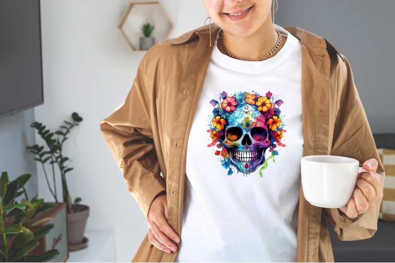 colorful-skull-sublimation-clipart