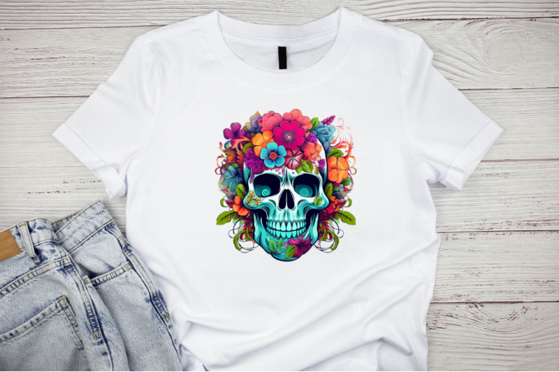 colorful-skull-sublimation-clipart