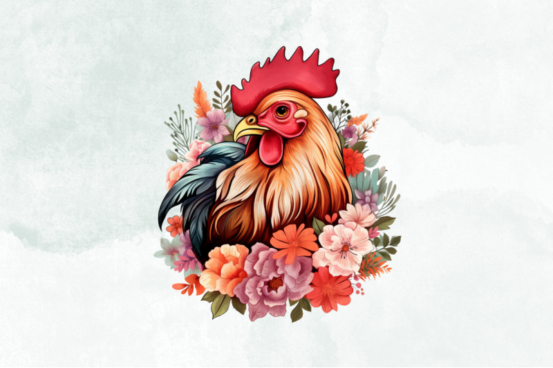 floral-chicken-sublimation-clipart