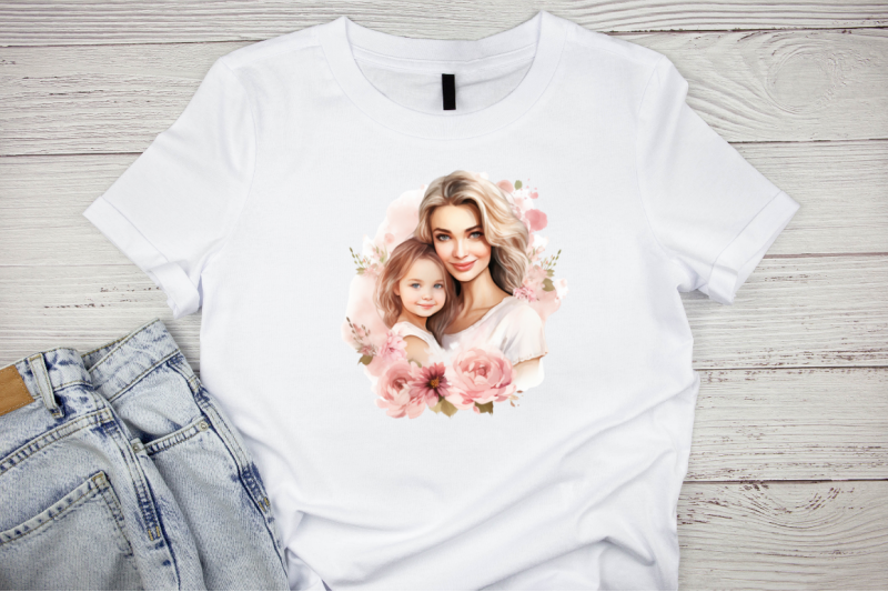 mother-and-daughter-sublimation-clipart