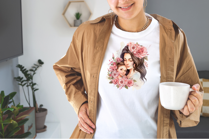 mother-and-daughter-sublimation-clipart