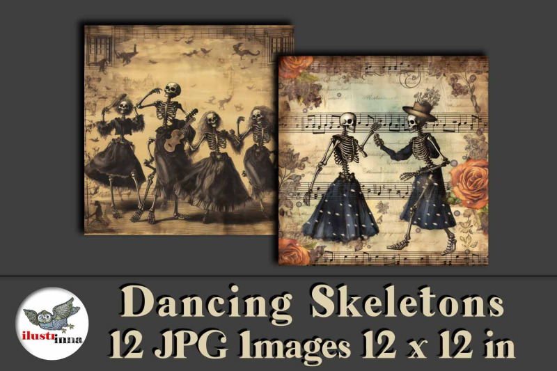 dancing-skeletons-halloween-scrapbooking-images