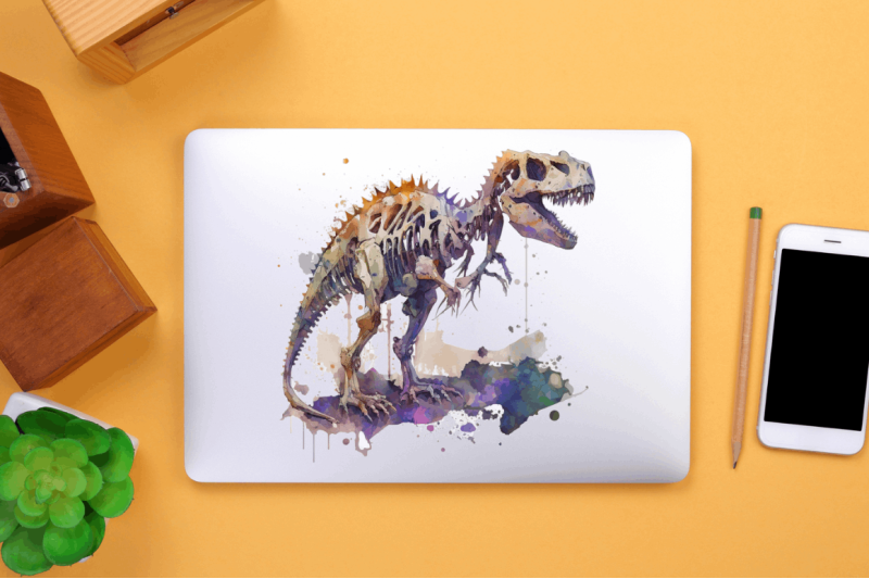 dinosaur-skeleton-clipart-bundle