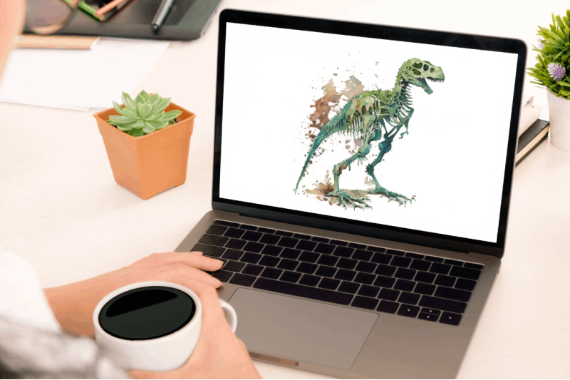 dinosaur-skeleton-clipart-bundle