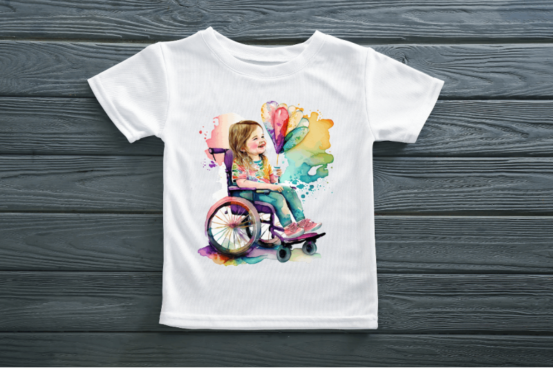 watercolor-girl-with-disability-clipart-bundle