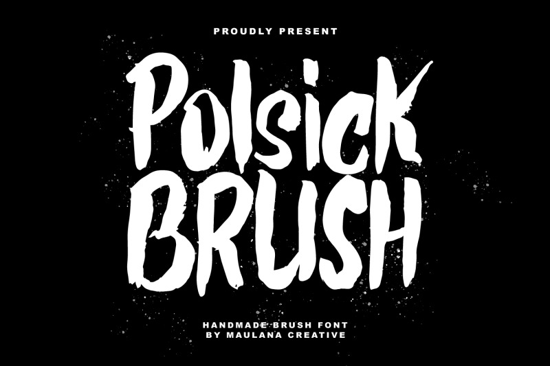 polsick-brush-handmade-font