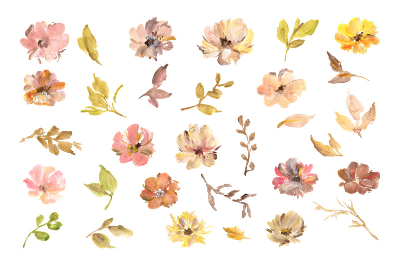 watercolor-dusty-autumn-flowers