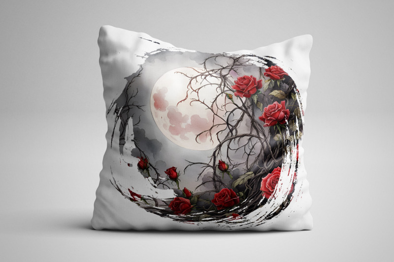 gothic-moon-amp-roses-sublimation-shapes