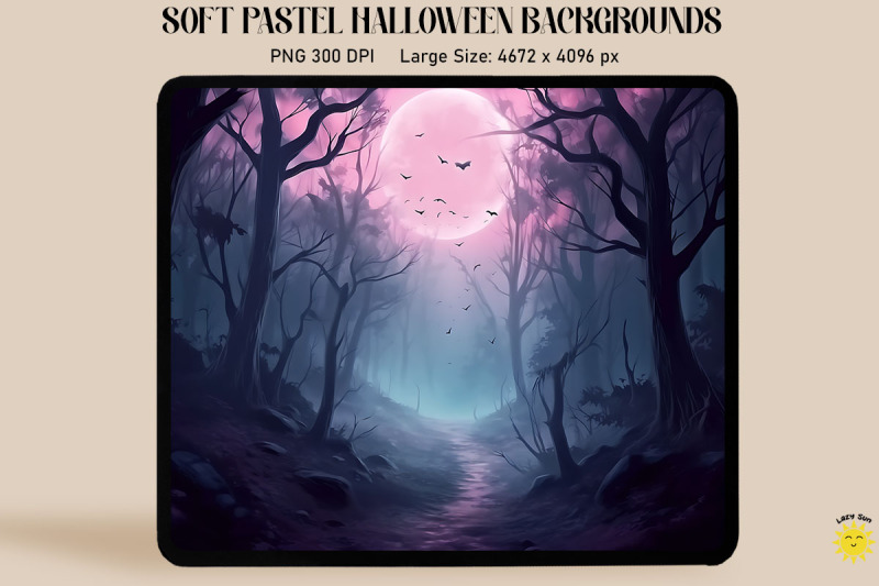 foggy-and-spooky-forest-pastel-halloween