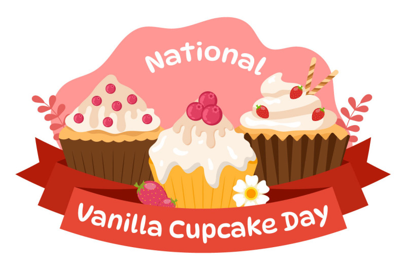 10-national-vanilla-cupcake-day-illustration