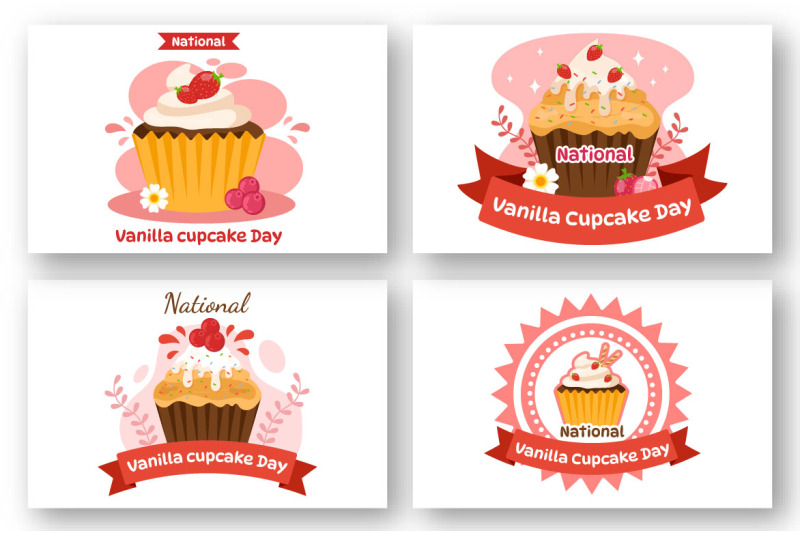 10-national-vanilla-cupcake-day-illustration