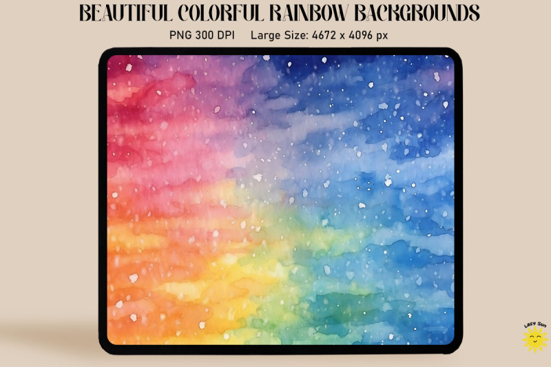 rainbow-watercolor-backgrounds