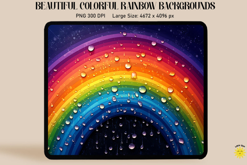 colorful-rainbow-and-drops-backgrounds