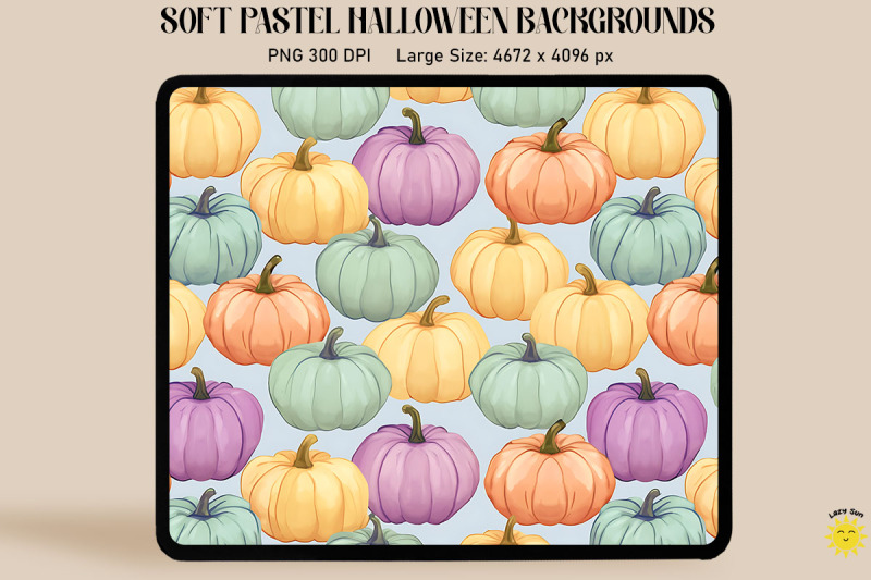 pastel-colorful-pumpkins-halloween