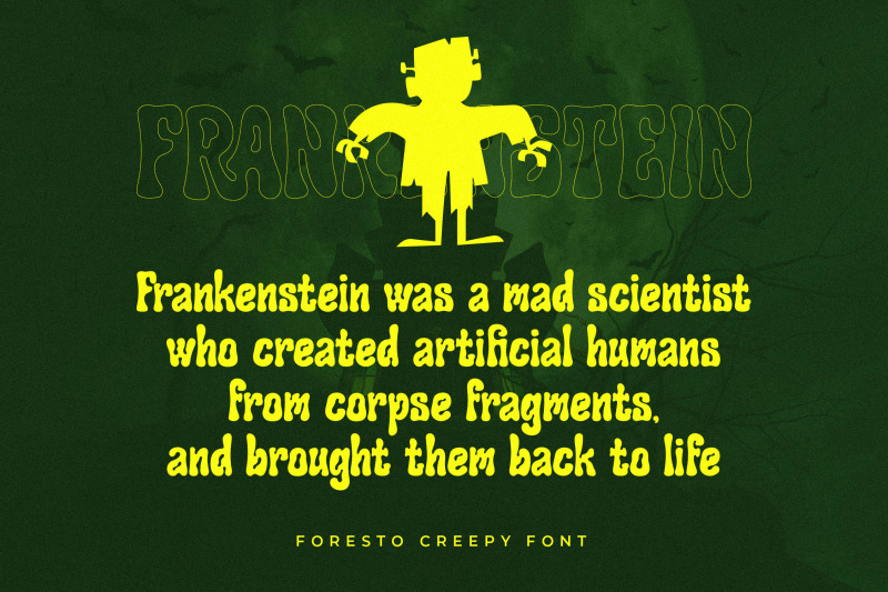 foresto-creepy-typeface