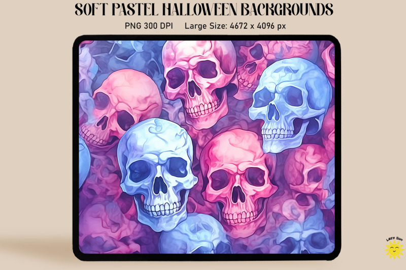 pastel-spookyskulls-halloween-background