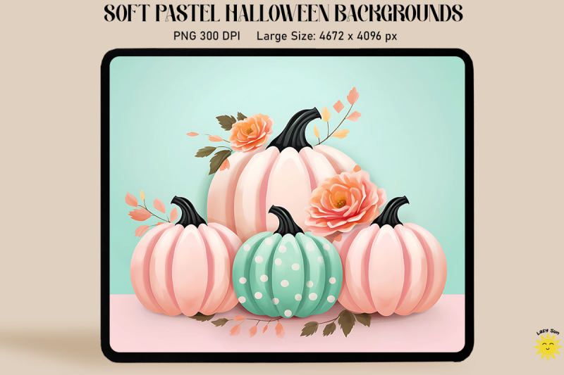 pastel-colorful-pumpkins-halloween