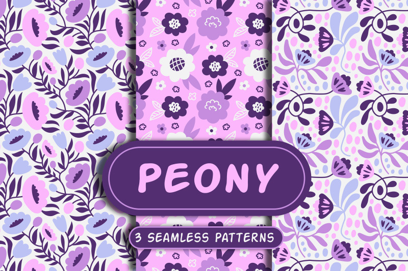 peony-seamless-patterns