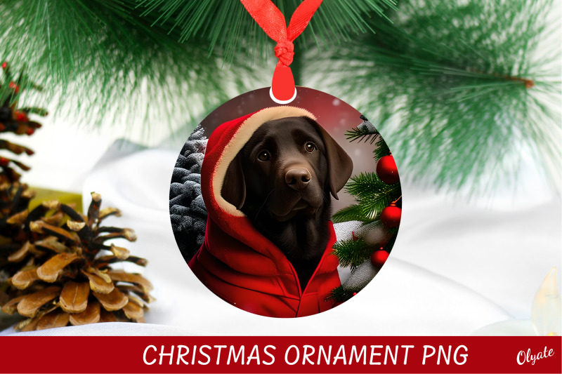 dog-ornament-christmas-sign-labrador-retriever-sublimation
