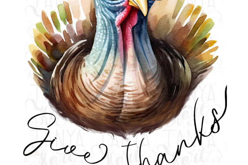 give-thanks-png-turkey-illustration-turkey-day-sublimation-download