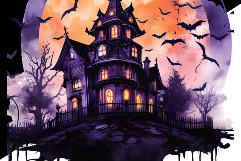 halloween-house-png-for-shirt-design