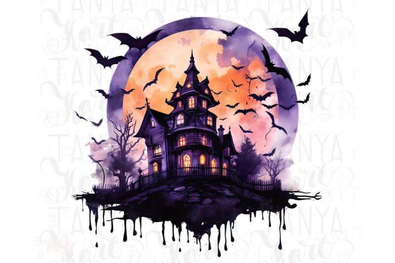 halloween-house-png-for-shirt-design