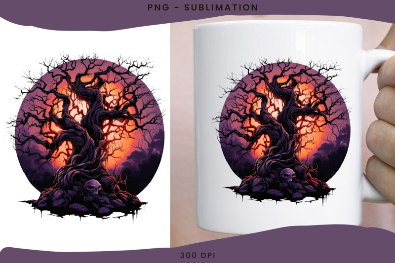 spooky-halloween-tree-sublimation-designs-digital-download